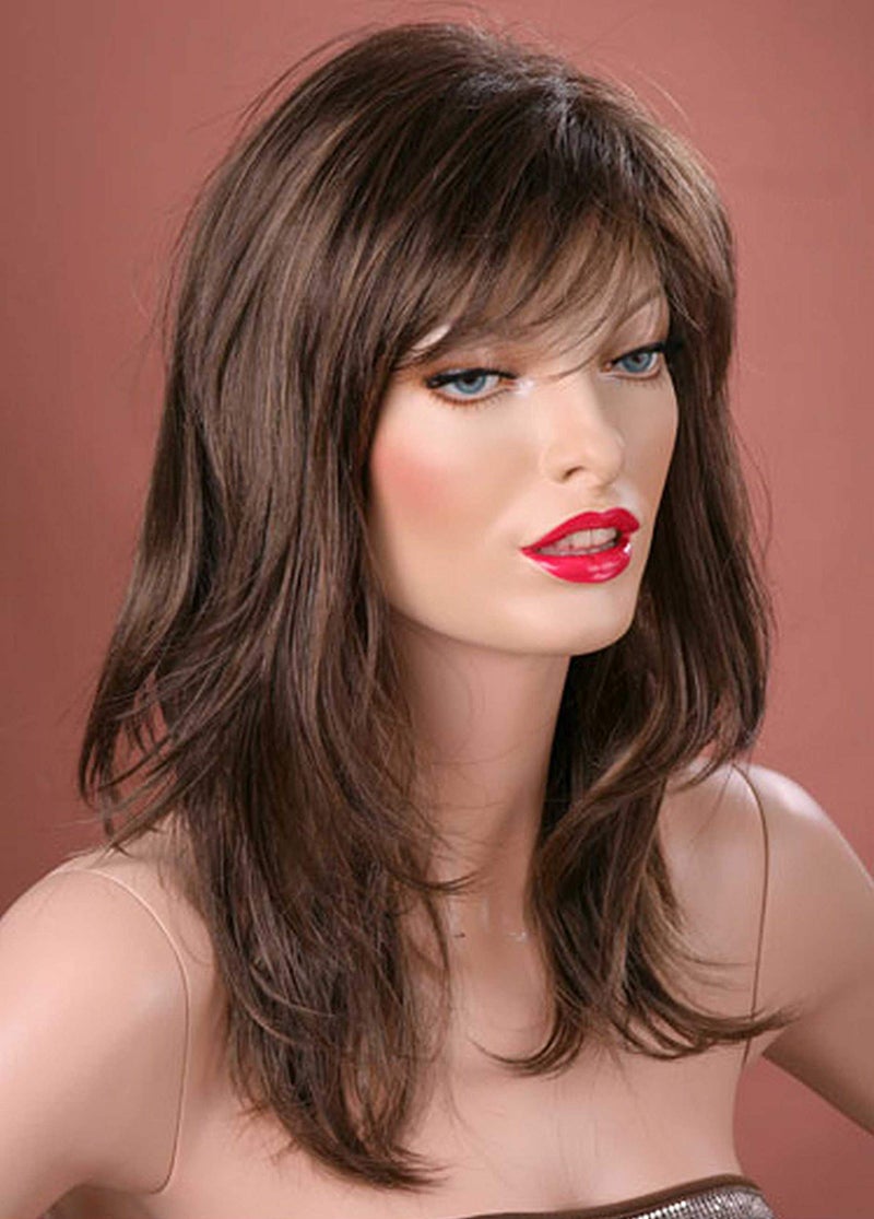 Forever young Forever Young Ladies Light Brown Long Face Framing Wig - Image 2