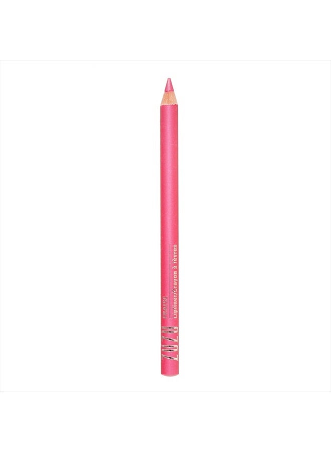 Zuzu Luxe Lip Pencil, Creamy Lipliner, long lasting, Infused with Jojoba Seed Oil and Aloe for ultra hydrated lips. Natural, Paraben Free, Vegan, Gluten-free,Cruelty-free, Non GMO, (1, Fraise) - Image 2