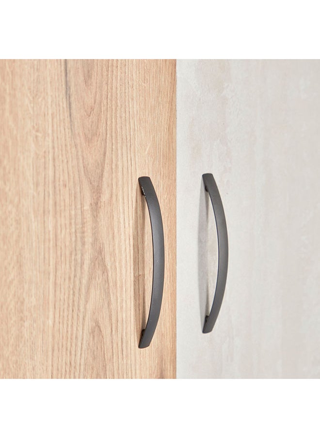 Athens Euro 6-Door Wardrobe with 2 Mirrors 60 x 220 x 270 cm