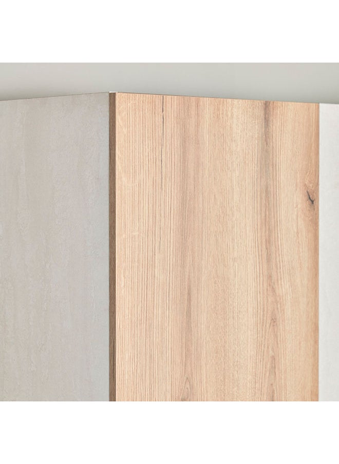 Athens Euro 6-Door Wardrobe with 2 Mirrors 60 x 220 x 270 cm