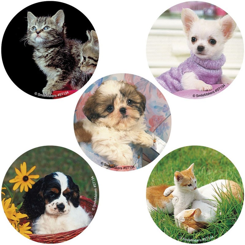 SmileMakers Baby Animals Hypoallergenic Stickers 100pack - Image 2