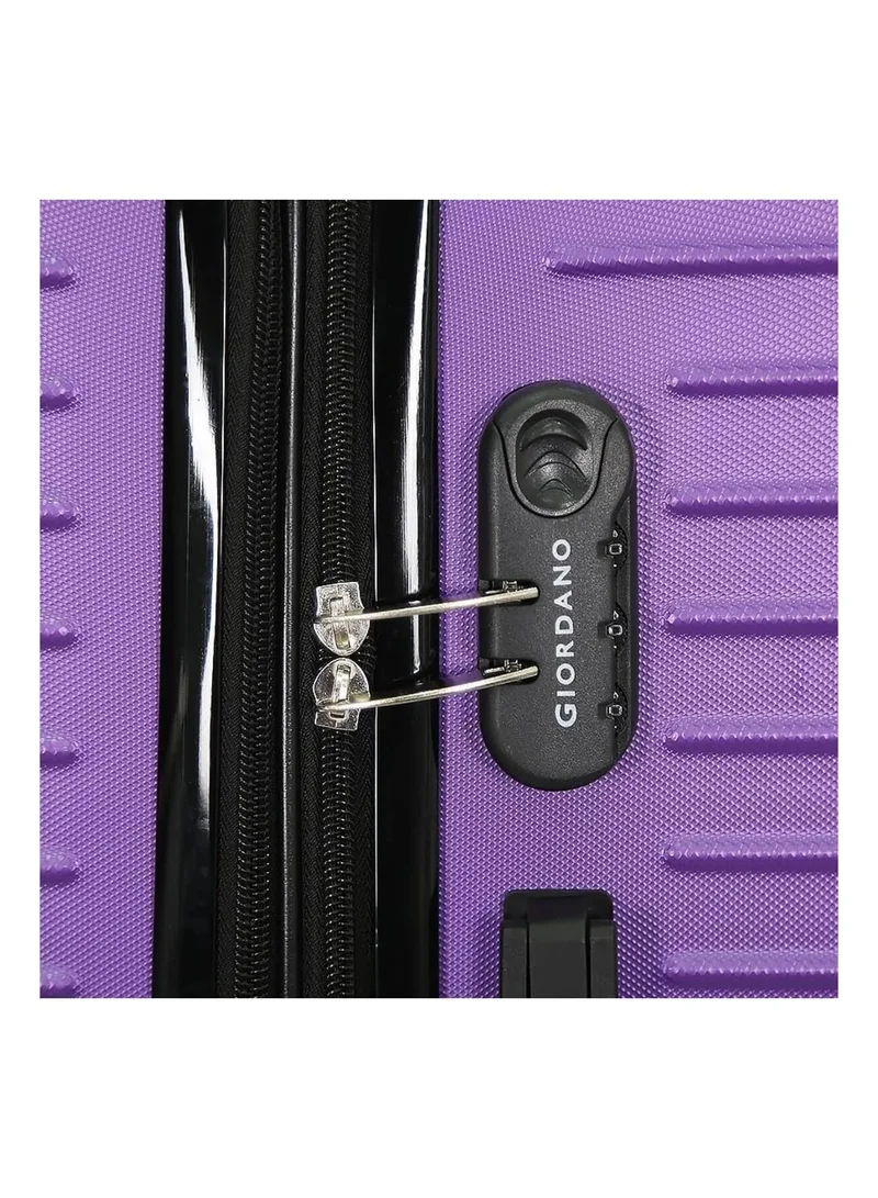 جيوردانو Giordano Trolley Bags 3 Pcs Set Hardside Spinners, Rose, L-28 / M-24 / S-20