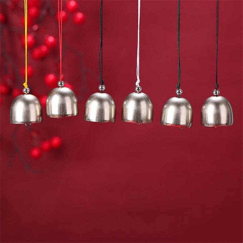Copper Bell Wind Bell Accessories Brass Bell With Bell Hammer Will Ring Metal Small Bell Wind Bell Diy Material Christmas Bell - Image 5