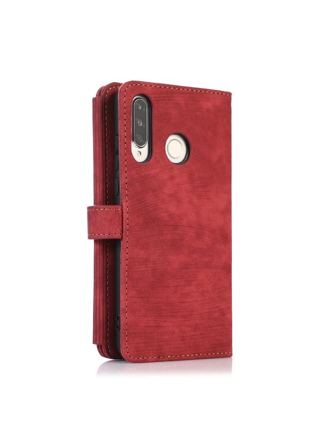 Zaboon Case For Huawei P30 Lite Dream 9-Card Wallet Zipper Bag Leather Phone Case - Image 3