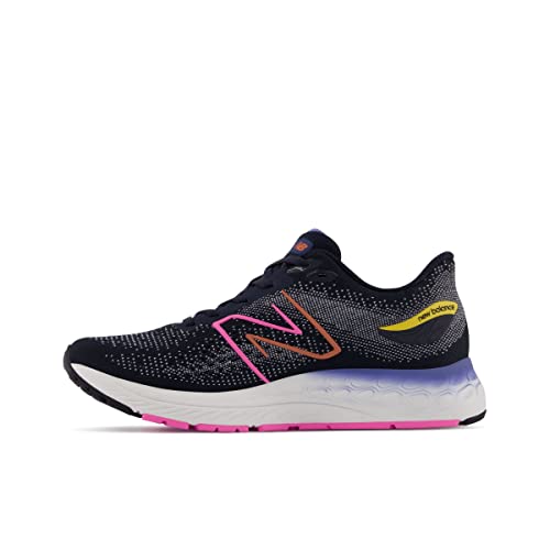 New Balance Kid's Fresh Foam X 880 V12 Running Shoe, Eclipse/Moon Shadow/Vibrant Pink, 11.5 Medium US - Image 3