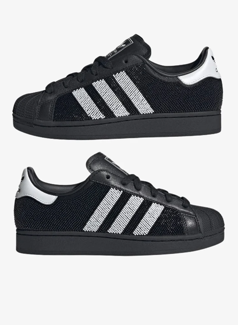 adidas Originals Superstar Ii W Black Originals Shoes