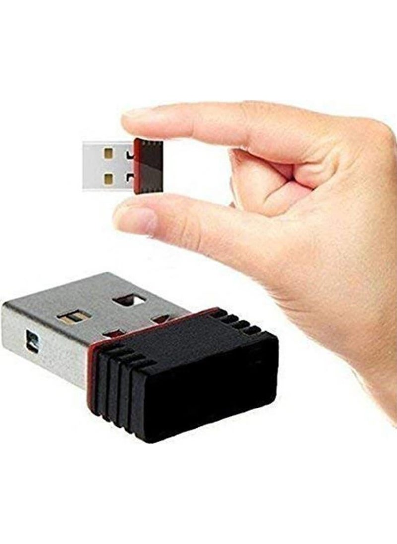 Wozlo - 150 Mbps Wireless USB Wifi Adapter Dongle Network Lan Apparatus - Image 1
