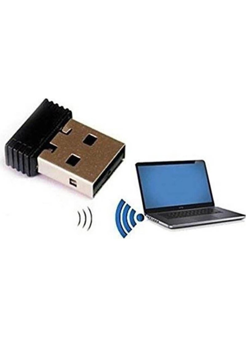 Wozlo - 150 Mbps Wireless USB Wifi Adapter Dongle Network Lan Apparatus - Image 1