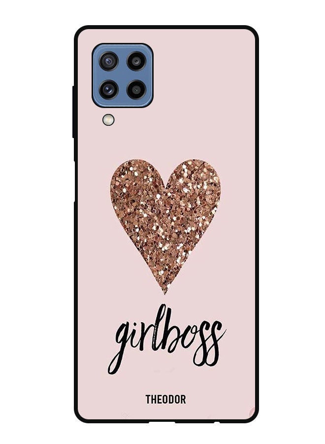 Theodor Protective Case Cover For Samsung Galaxy M32 4G  Girls Boss & Heart - Image 1
