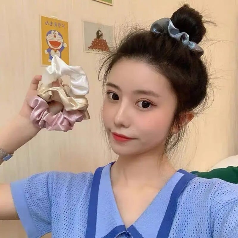 Tera13 Girls Kids Gift Set, Mermaid Zipper Pouch with Hair Accessories Kit (Pack of 6) Combo Set for Women & Gir-ls, B-Day, Kanjak, Rakhi Return Gift for Girls Gi-ft Items, Pouch, Hair Clip Rubber - Image 4