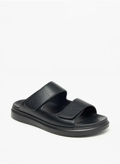 لو كونفورت Solid Slip-On Sandals