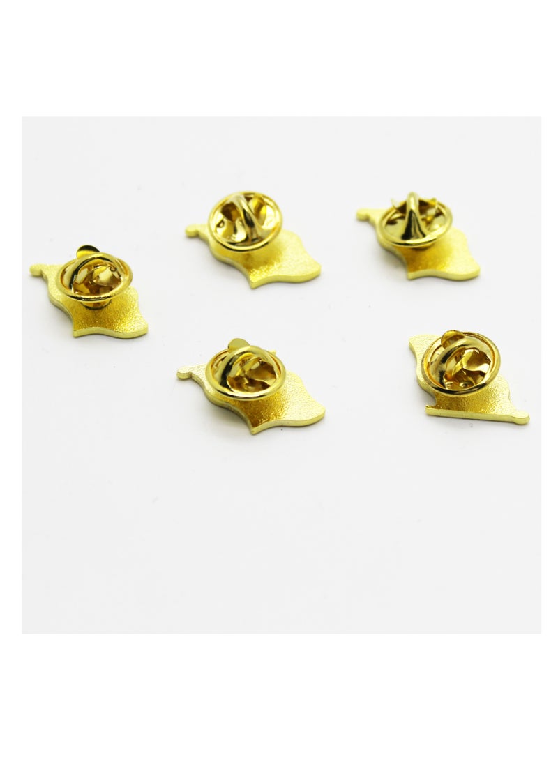 PRINTSHOP4ME - India National Flag Lapel Pins And Brooch Badge To Show Your Patriotism For India (Flag Badge) - Image 1