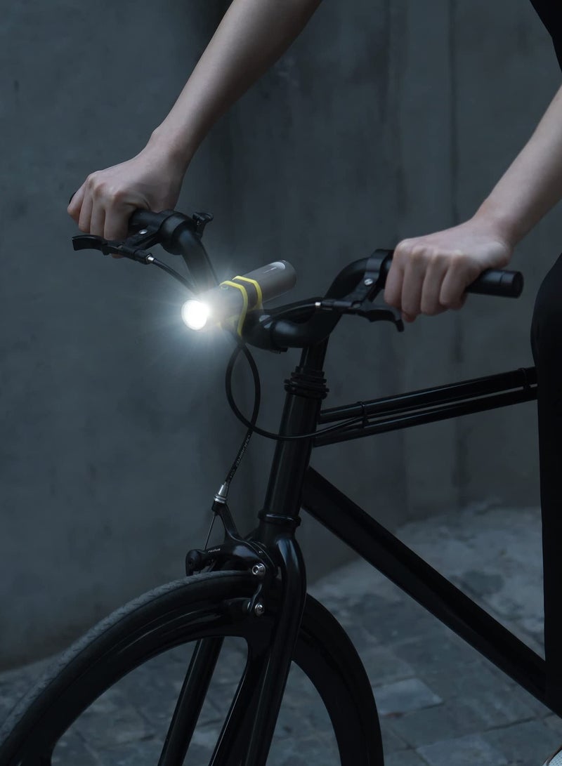 KASTWAVE مصباح يدوي لائق، LED قابل لإعادة الشحن، شحن USB-C، 3 أوضاع، يصل إلى 24 ساعة، 1500 مللي أمبير، 280 لومن، 656 قدم، مقاوم للماء IP55، مصباح يدوي مدمج يستخدم على نطاق واسع في التخييم، المشي في الطبيعة، الطوارئ، تسلق الجبال - Image 5