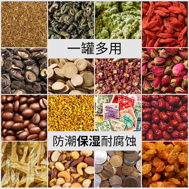 Muxiang Tobacco Moisturizer Sale With Hygrometer Moisturizer Tobacco Pipe Tobacco Jar Stainless Steel Sealed Jar - Image 5