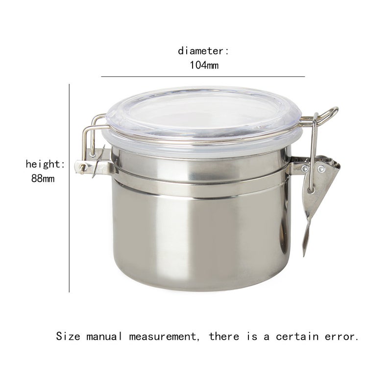 Muxiang Tobacco Moisturizer Sale With Hygrometer Moisturizer Tobacco Pipe Tobacco Jar Stainless Steel Sealed Jar - Image 1