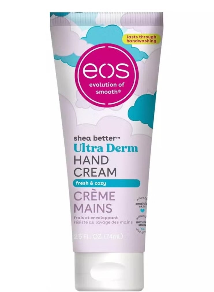 EOS Ultra Derm HAND CREAM Fresh & Cozy 2.5 FL. OZ. ( 74ml )