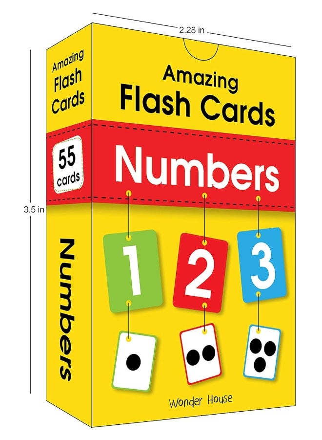 بطاقات فلاش مذهلة للأرقام: تطوير مبكر لطفل الروضة (55 بطاقة) - Image 2