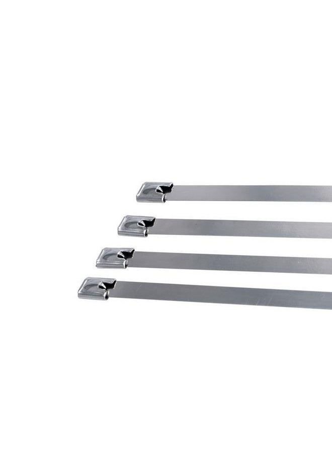 Bluejw 304 Stainless Steel Tie Metal Cable Tie With Wire And Cable Marine Self-locking Tie 4.6/7.9/10/12/16  - Image 1