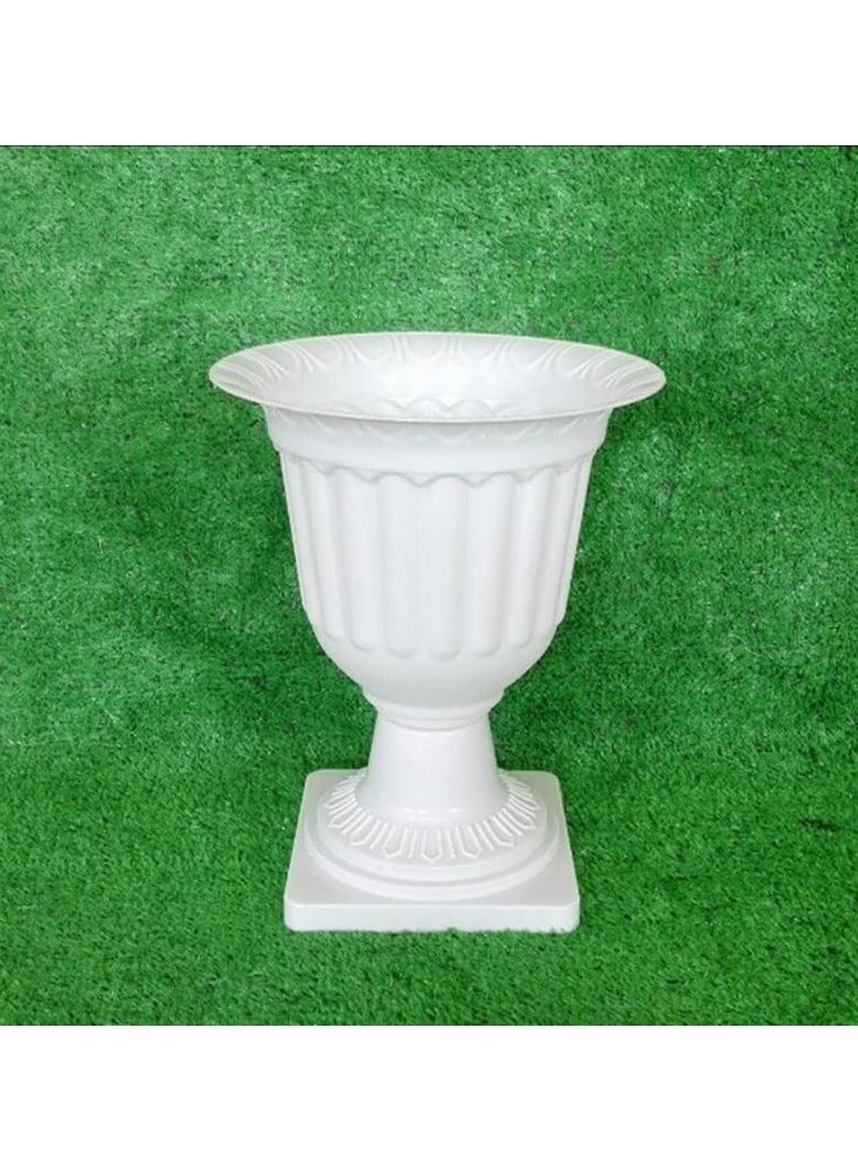 LINGWEI Plastic Plant Pots Vase Planter Pots for Garden Decor Decorative Garden Pots Plastic Plant Flower Seedlings Nursery Pot Flower Plant Container Plastic Plant - Image 3