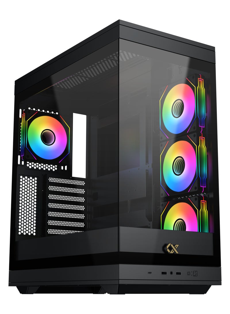 GCC GAMERS CyberVolt G5 Gaming PC Intel  (Core i5, RTX 3050, 16GB RGB RAM, 1TB NVMe SSD, WiFi Ready | Windows 11 Installed)  - Image 1