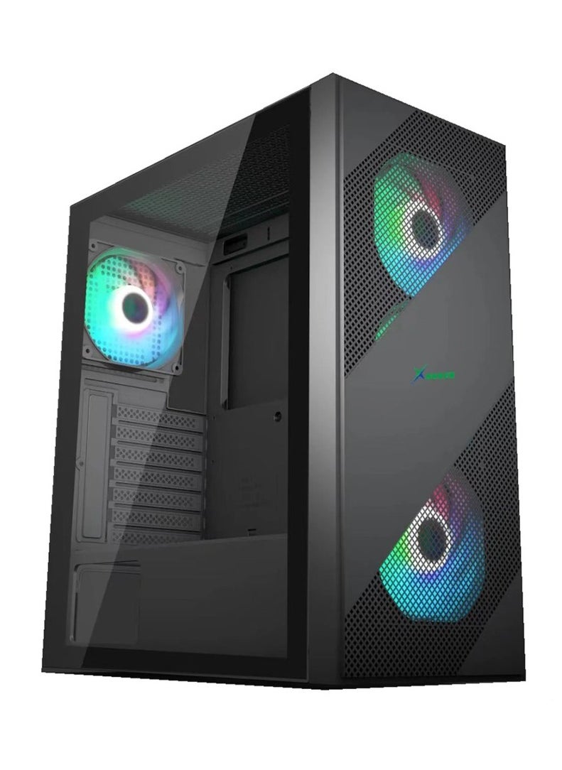 GCC GAMERS CyberVolt G5 Gaming PC Intel  (Core i5, RTX 3050, 16GB RGB RAM, 1TB NVMe SSD, WiFi Ready | Windows 11 Installed)  - Image 1
