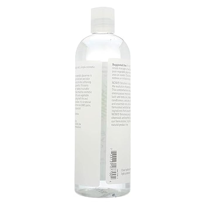 Now Foods, Solutions, Vegetable Glycerine, 16 fl oz (473 ml) - Image 2