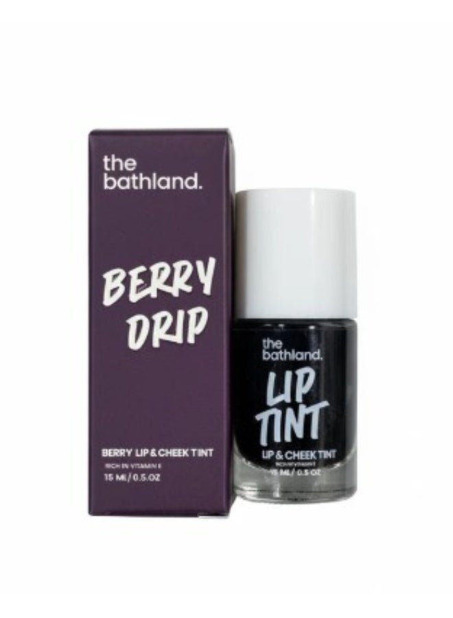 the bath land Berry Drip Lip &Cheek tint - Image 1