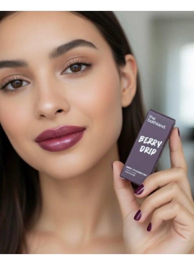 the bath land Berry Drip Lip &Cheek tint - Image 2