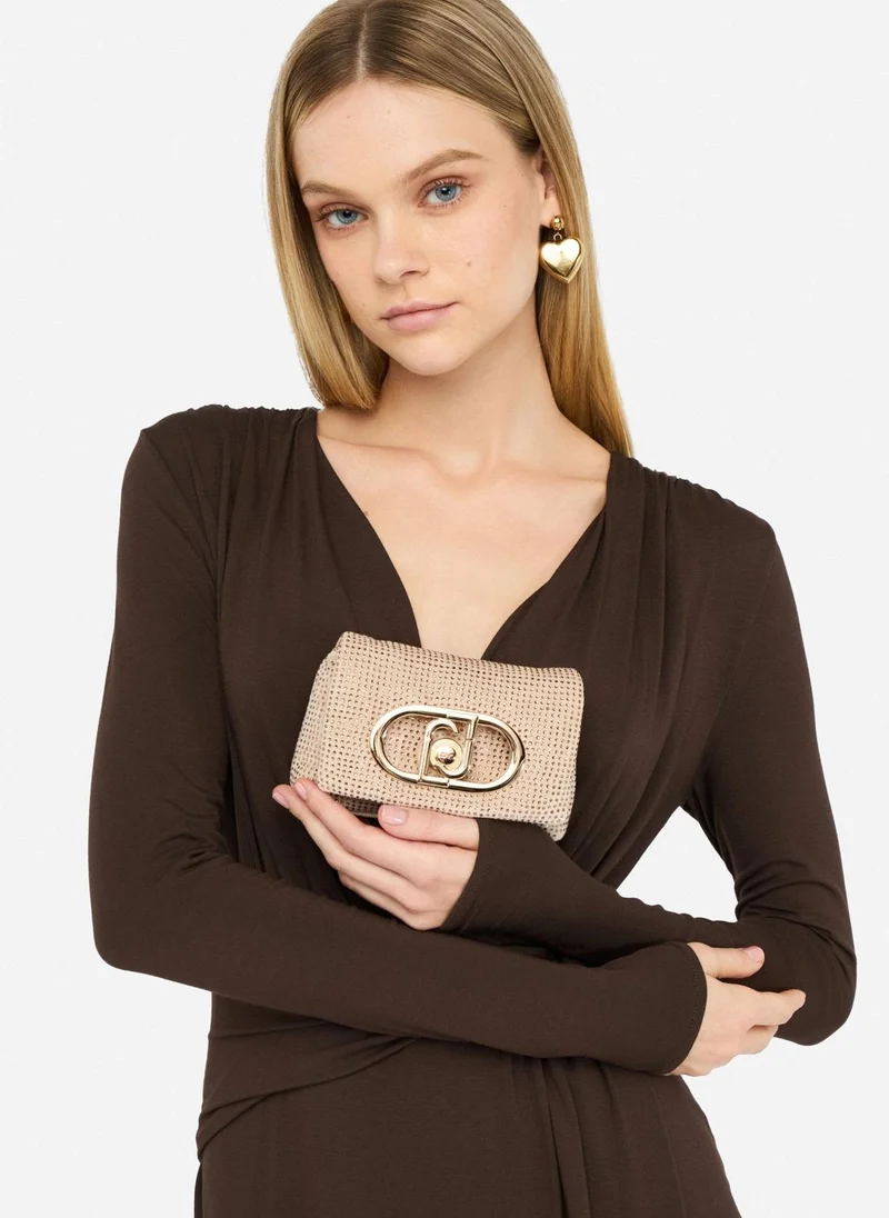 Liu Jo LaPuffy crossbody bag with rhinestones