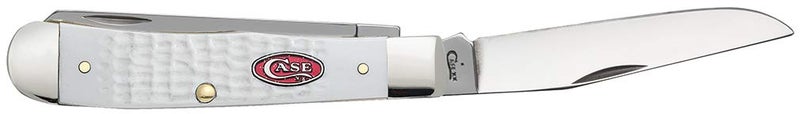 Case WR XX Pocket Knife Sparxx White Jigged Synthetic Trapper Item #60182 - (6254 SS) - Length Closed: 4 1/8 Inches - Image 5