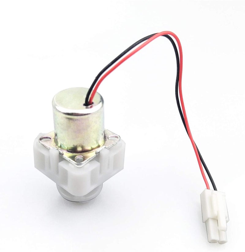 Lychee Light Solenoid Assembly Electric Water Valve and Diaphragm Compatible with TOTO Automatic Infrared Urinal Sensor Flush Valve Solenoid Unit Sensor Repair Accessories, White Plug - Image 1