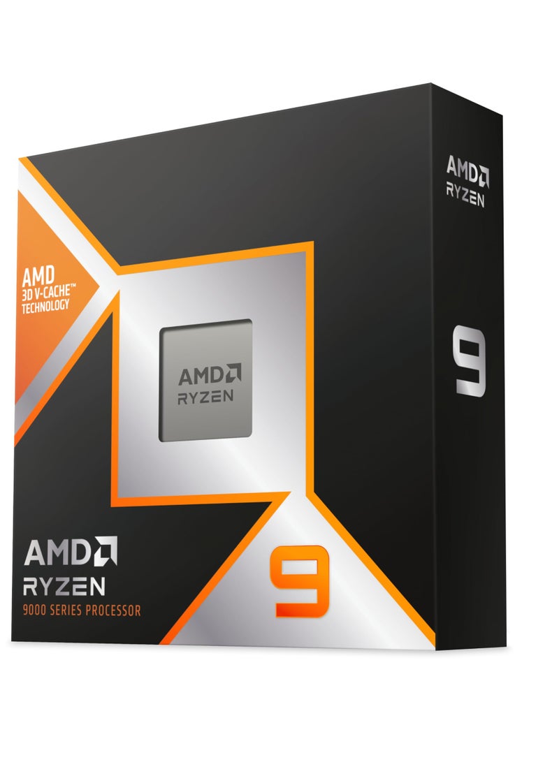 AMD Ryzen™ 9 9950X3D Processor | 16 Cores, 32 Threads | Up To 5.7GHz | 144MB Cache | AM5 Socket | V-Cache 3D | DDR5 & PCIe 5.0 Support | 170W - Image 1
