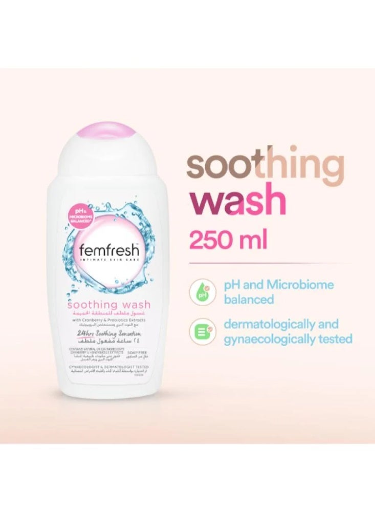 femfresh Ultimate Soothing Wash Feminine Care, 250 ml - Image 4