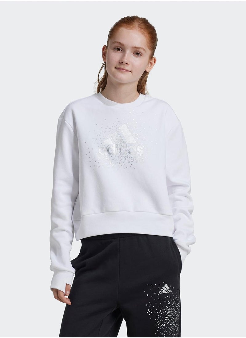 Adidas - Youth Glm Logo Sweatshirt - Image 1