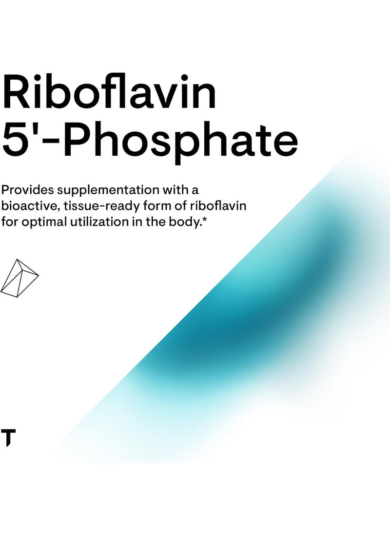 Thorne Thorne Research - Riboflavin 5'-Phosphate - Bioactive Form of Vitamin B2 for Methylation Support - 60 Capsules  - Image 4