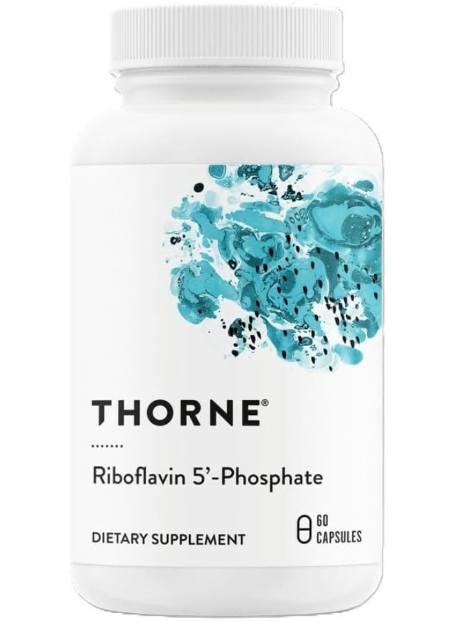 Thorne Thorne Research - Riboflavin 5'-Phosphate - Bioactive Form of Vitamin B2 for Methylation Support - 60 Capsules  - Image 1