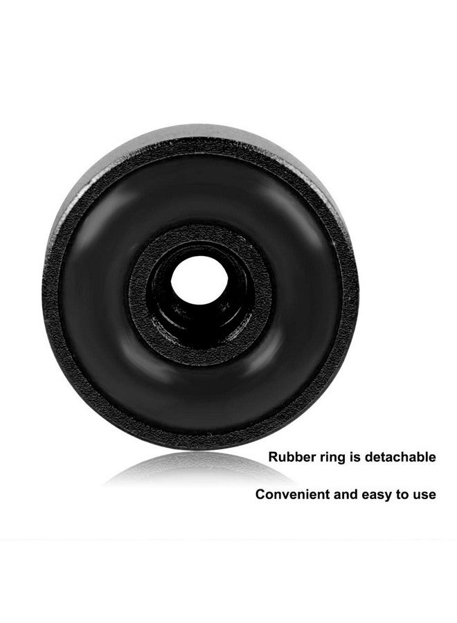 Wendry Aluminum Alloy Anti Vibration Amplifier Feet 4Pcs Speakers Stand Feet Shock Absorber Amplifier Pads Feet (208Mm)(Black) - Image 4