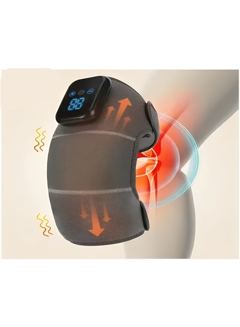 Relax Smart Electric Heating Shoulder and Joint Massager – Deep Heat Therapy Device for Shoulder, Neck, Elbow, and Knee Pain Relief – Adjustable Temperature, Vibration Massage, and Comfortable Support - Image 3