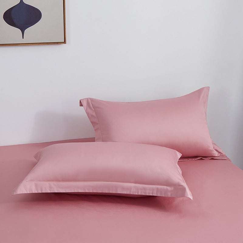 Solid Color Cotton Pillowcase Cotton Pillowcase Pair Pack 48*74 Envelope Pillowcase Single Pillowcase Household Pillowcase - Image 5