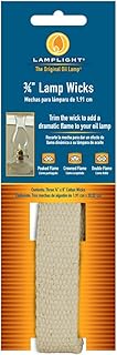 Lamplight Lamplight Replacement Cotton Flat Wick - 3/4", 3pk  - Image 1