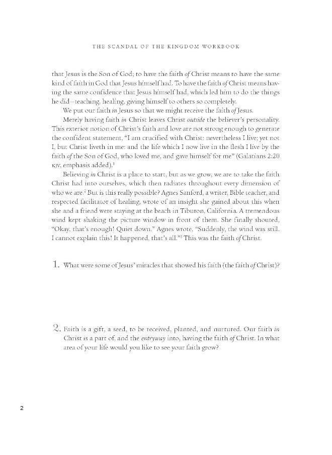 null - The Scandal of the Kingdom Workbook: How the Parables of Jesus Revolutionize Life with God - Image 1
