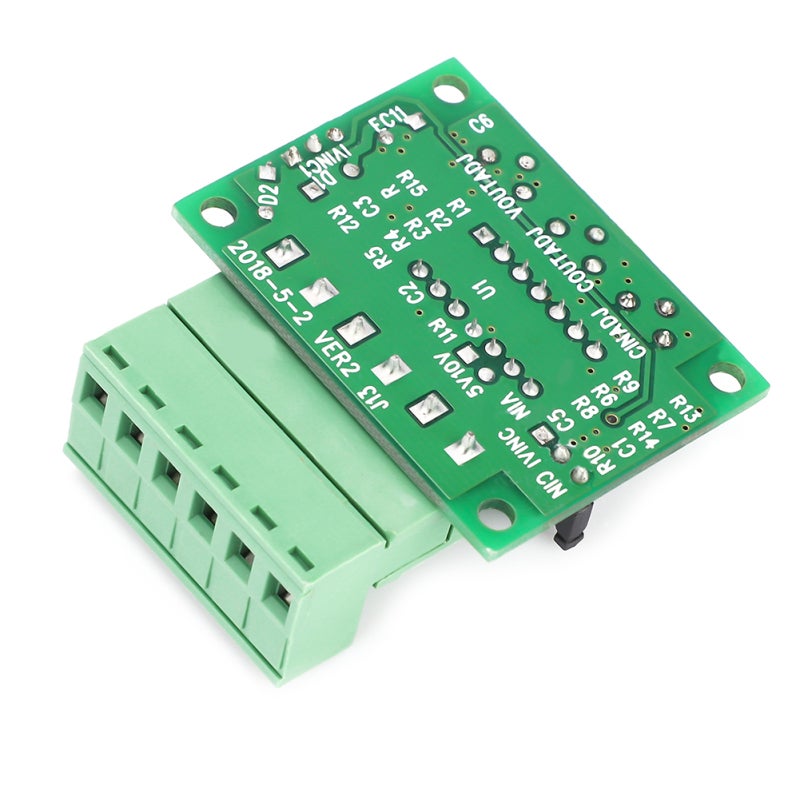 Current To Voltage Transmitter: 0-20mA To 0-5V, Linear Output, Potentiometer Adjustment - Direct AD Converter Interface, Signal Module for Industrial Automation & Single Chip Microcomputer Systems - Image 2