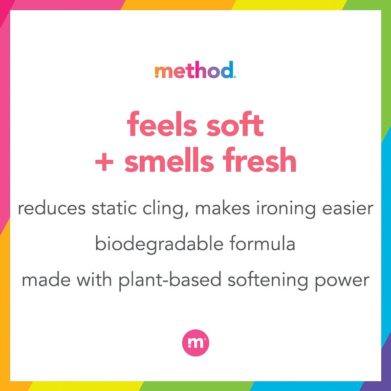 Method Fabric Softener; Ginger Mango; 53.5 Ounces; 45 Loads; 1 pack; Packaging May Vary - Image 3