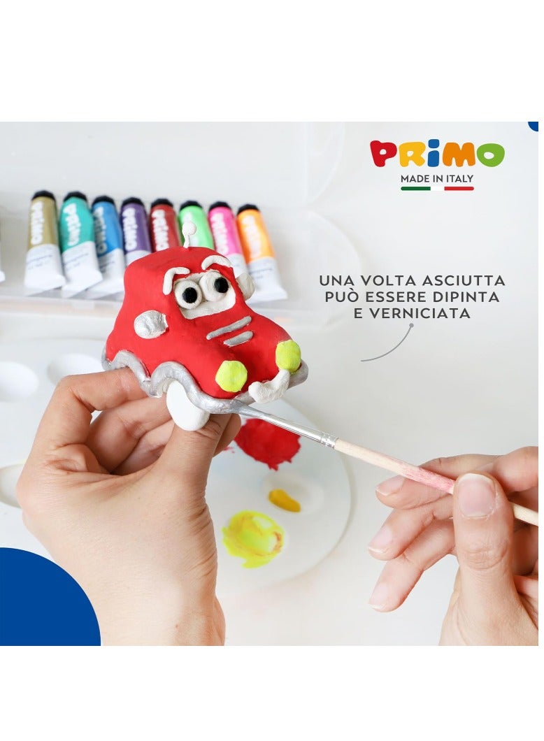 Primo Air Dry Clay, White, 0.6 lb., Non-Toxic, for Little Artists - Image 5