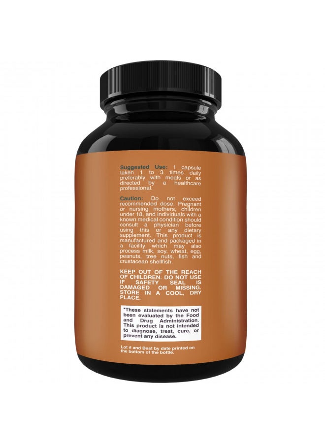 Natures Craft - Bovine Colostrum Capsules with Immunoglobulin G - Colostrum Supplement and Muscle Builder for Gut Health Joint Support Immune Boost Bone Strength and Brain Support Probiotic Supplement - Image 1