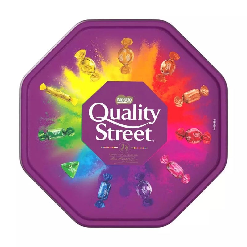 Nestle Quality Street Assorted Chocolate In Tin Box- 550gms