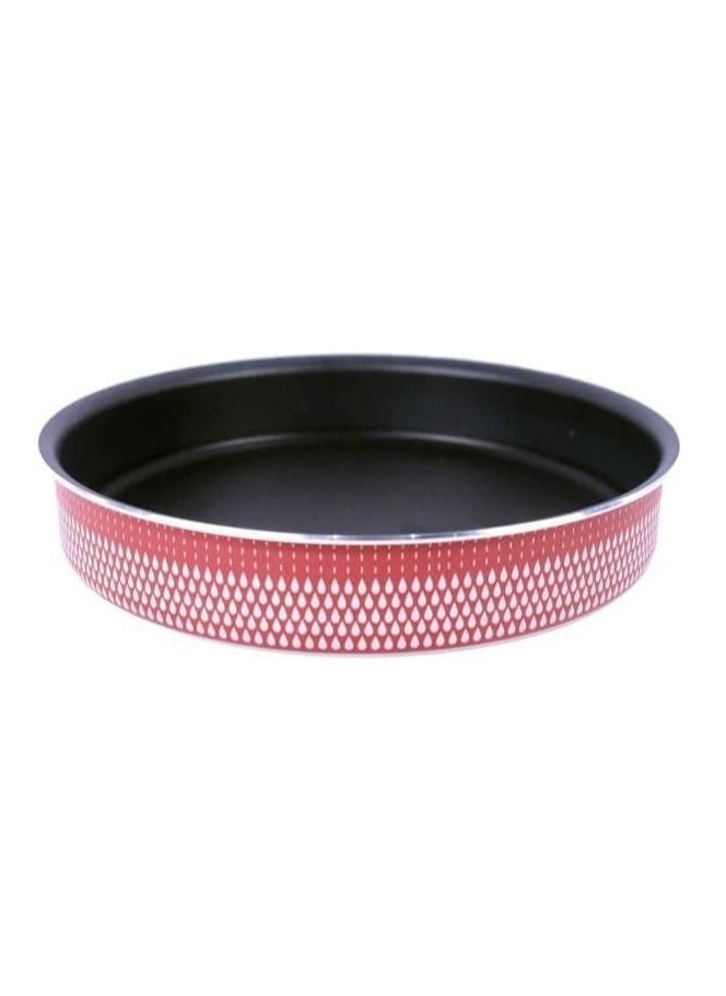 Mondial 3 Piece Non Stick Round Oven Tray Set 24cm 26cm 28cm Baking Pan Set with Evenly Heat Distribution