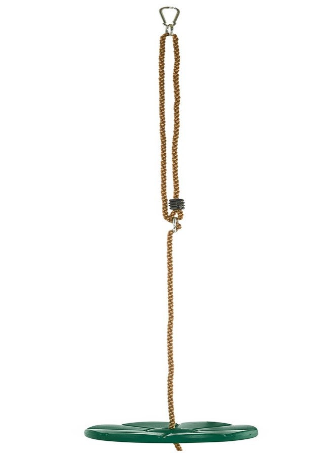 Swingan Cool Disc Swing with Adjustable Rope, Mint Green - Image 3