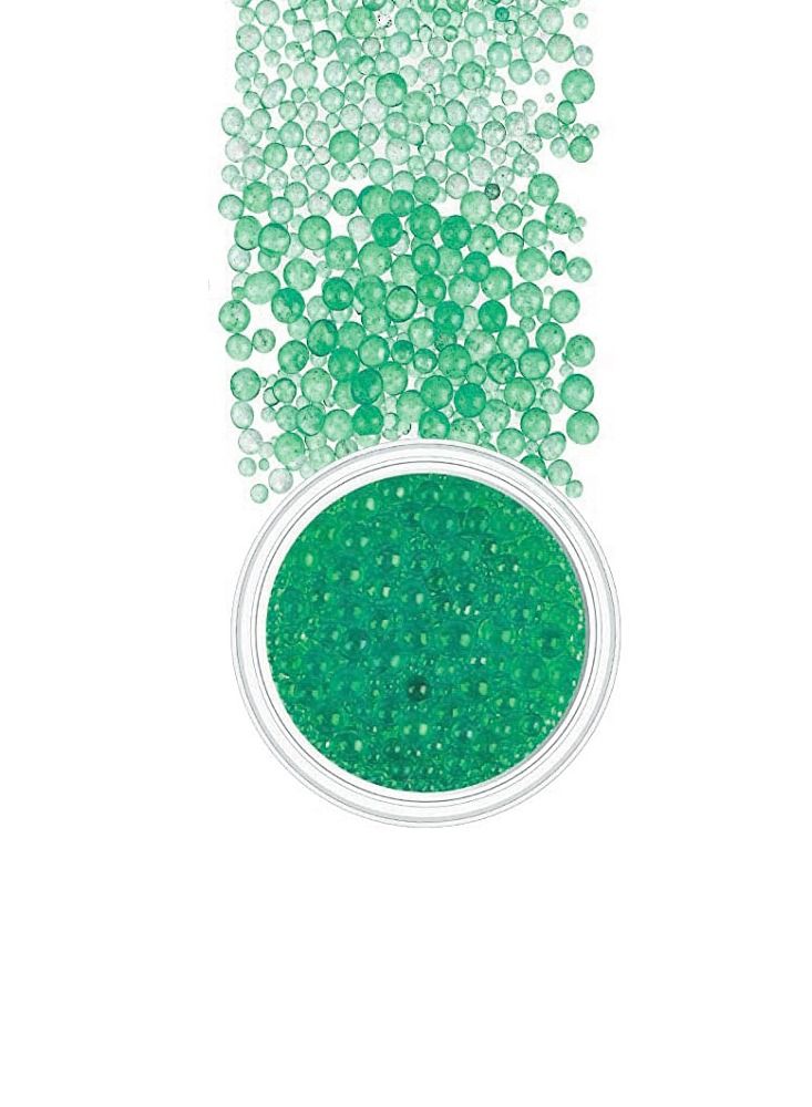 برونسون Resin Glass Bubble Beads No Hole Colorful Micro Beads UV Resin Bubble Beads Iridescent Water Droplets Bubble Beads Tiny Glass Beads for Resin Crafting Nail Arts Jewelry Making