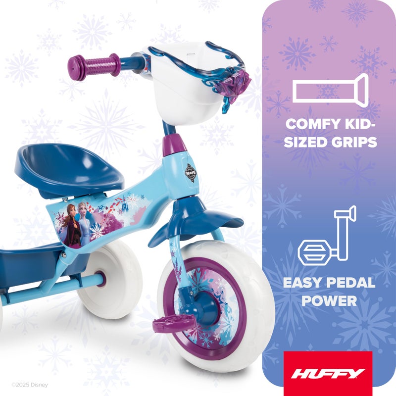 Huffy Disney Frozen 2 Girl's Trike, Ideal for Ages 3+, Anna, Elsa, and Olaf, Storage Bins for Snacks or Toys, Sturdy and Durable, Safe for Toddlers - Image 2